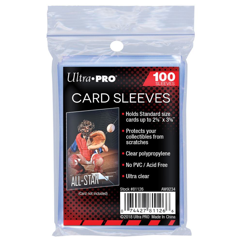 Ultra Pro Soft Card Sleeves - Standard (100-Pack) - Ultra Pro Card Sleeves