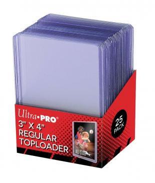 3" x 4" Clear Regular Toploader (25-Count) - Ultra Pro Toploaders (UPTL)